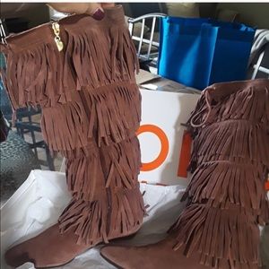 Michael Kors Montreal Suede Boots